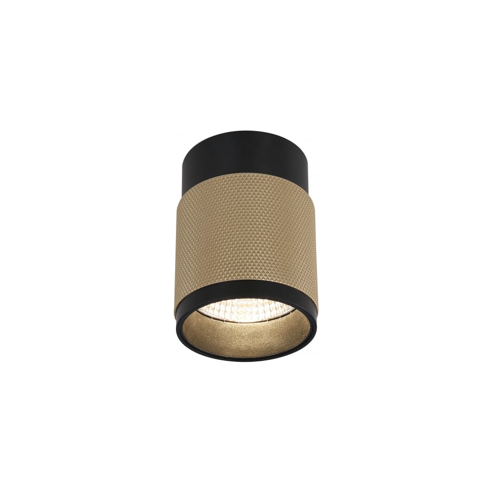 Изображение товара Накладной светодиодный светильник iLEDEX Delta 1955-10W-3000K-36 BK+BR