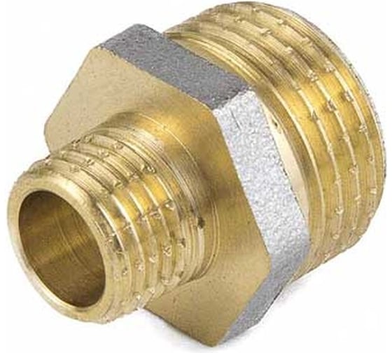 Изображение товара Переходной ниппель Aquasfera латунь никелированная, Ду15х10 НР 9023-02 027-8971