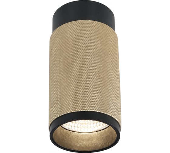 Изображение товара Накладной светодиодный светильник iLEDEX Delta 1954-10W-3000K-36 BK+BR