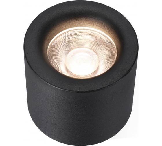 Изображение товара Накладной светодиодный светильник iLEDEX Metrica 113-12W-D100-3000K-24DG-BK