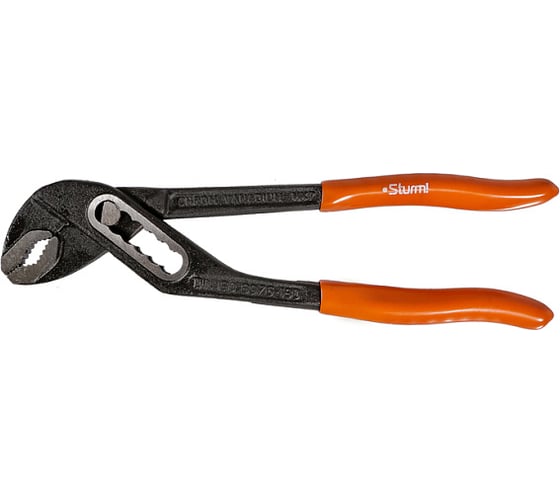 Изображение товара Переставные клещи Sturm 175мм, зев 31мм, коробчатый шарнир, CrV сталь 1020-07-175