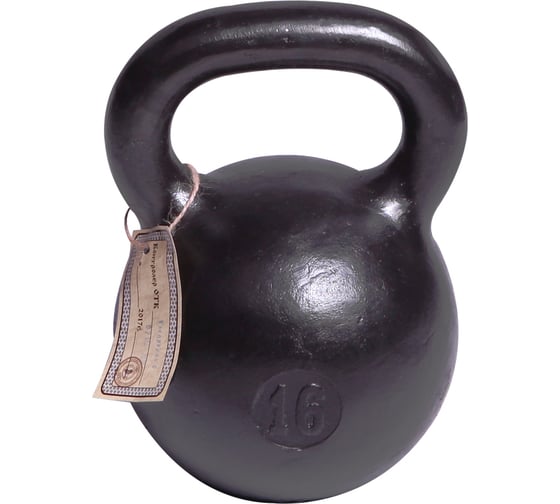 Изображение товара Гиря Титан, чугунная, 16 кг 248