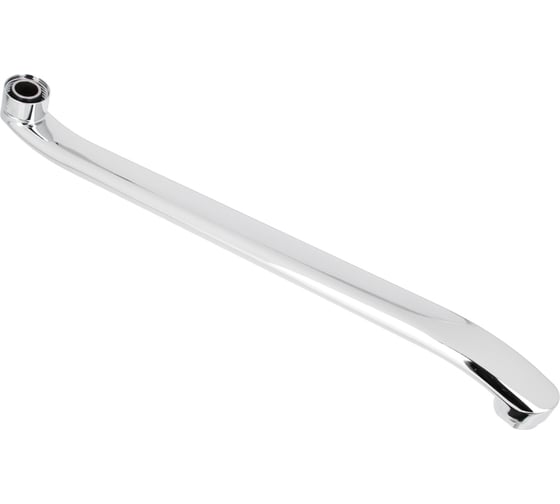 Изображение товара Излив смесителя для ванны СоюзКран плоский, изогнутый, 40 см, нержавеющая сталь 565-011