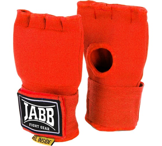 Изображение товара Накладки под перчатки с гелем Jabb JE-3013 красный 4690222151732