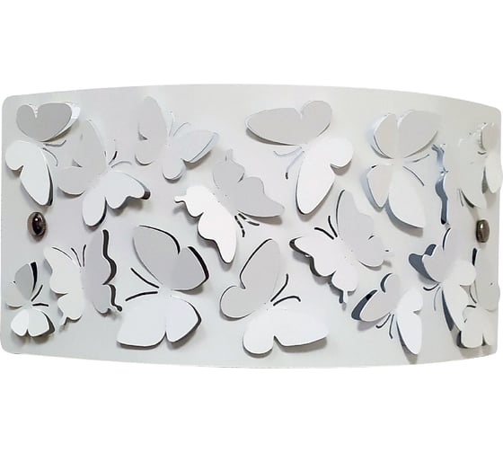 Изображение товара Светильник ЭЛЕТЕХ Эффект 250х120 НББ 21-60 М22 бел.муар /держ.винт хром /шнур бел. ИУ 1005404471