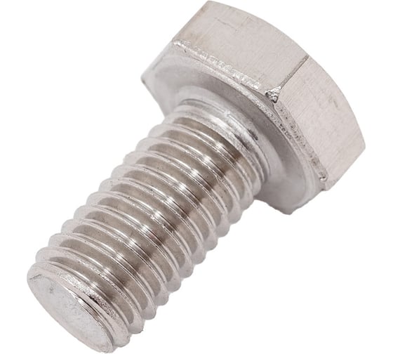 Изображение товара Болт ЖЕСТЬ DIN 933, М10x20 мм, А2 нерж. сталь, 4 шт., европодвес УТ-00011517