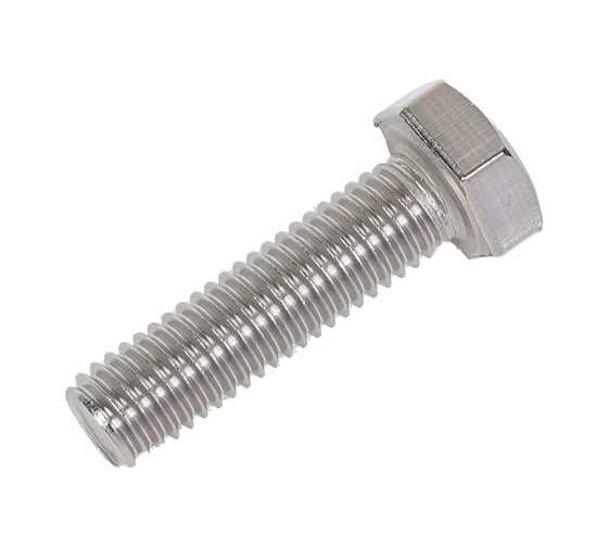 Изображение товара Болт ЖЕСТЬ DIN 933, М8x30 мм, А2, 4 шт., европодвес УТ-00001906