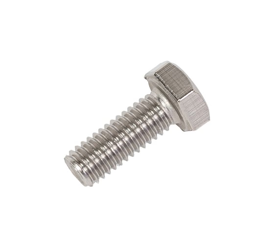 Изображение товара Болт ЖЕСТЬ DIN 933, М6x16 мм, А2, 8 шт., европодвес УТ-00001893