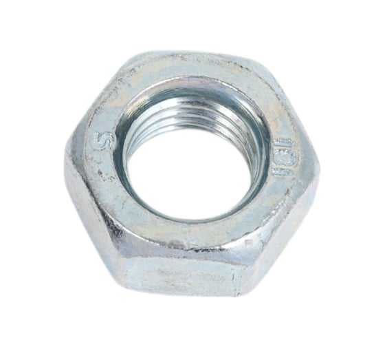 Изображение товара Гайка ЖЕСТЬ DIN 934, цинк, М12, 6 шт., европодвес УТ-00009792