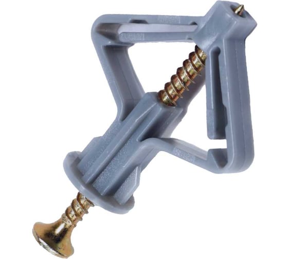 Изображение товара Дюбель ЖЕСТЬ OLA бабочка, полипроп., 10x50 мм, с шурупом, 6 шт., европодвес УТ-00006118