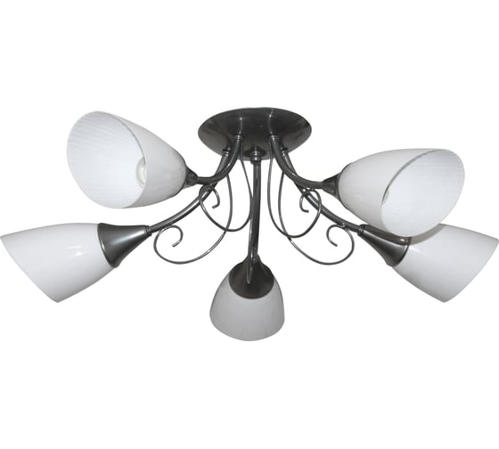 Изображение товара Светильник ЭЛЕТЕХ Веста 151 хром, плафон П0475 НПБ 01-5х60-119 Е27 ИУ 1005404465