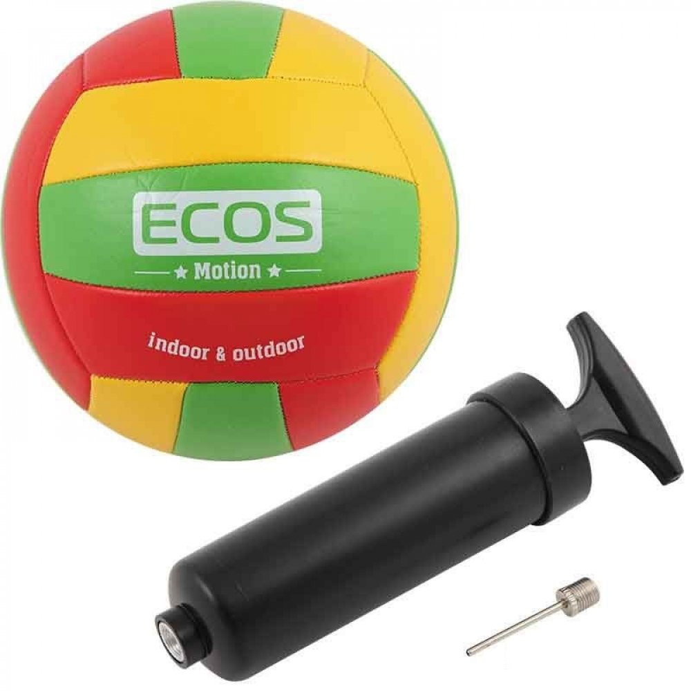 Волейбольный мяч Ecos мяч волейбольный minsa размер 5 270 г 18 панелей машинная сшивка