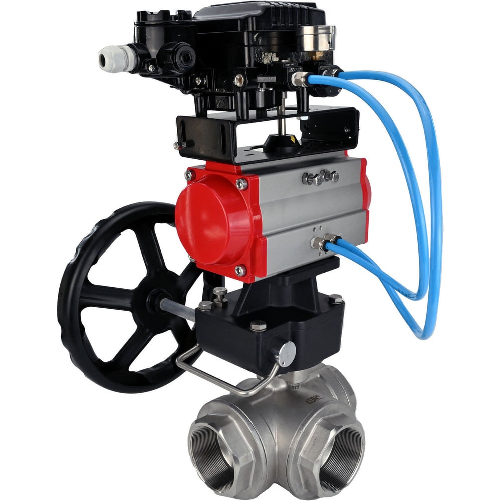 Изображение товара Шаровой кран DN.ru RP.SS316.200.MM.050 Ду50 Ру63