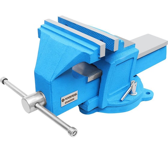 Изображение товара Тиски Forsage стальные усиленные поворотные с наковальней 6"-150мм F-6540906(18539)