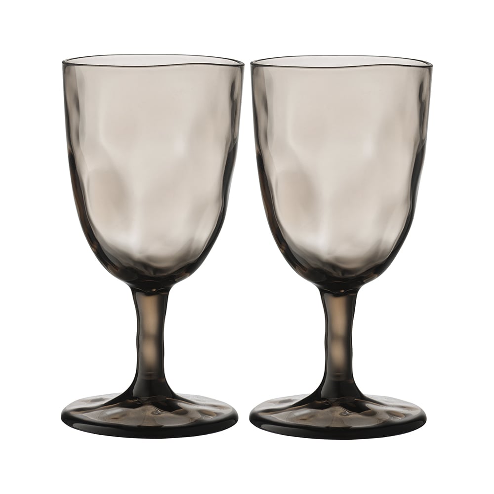 Изображение товара Набор бокалов для вина Liberty Jones Hollow 430 мл, серо-коричневый, 4 шт.