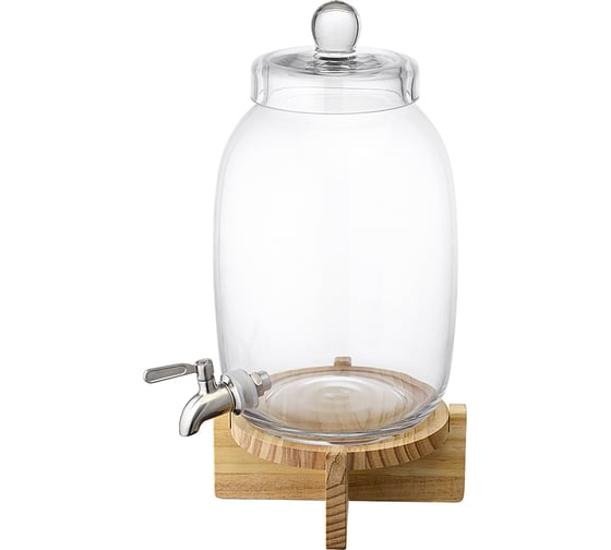 Изображение товара Диспенсер для напитков на деревянной подставке Liberty Jones Flo, 5,4 л LJ0000325