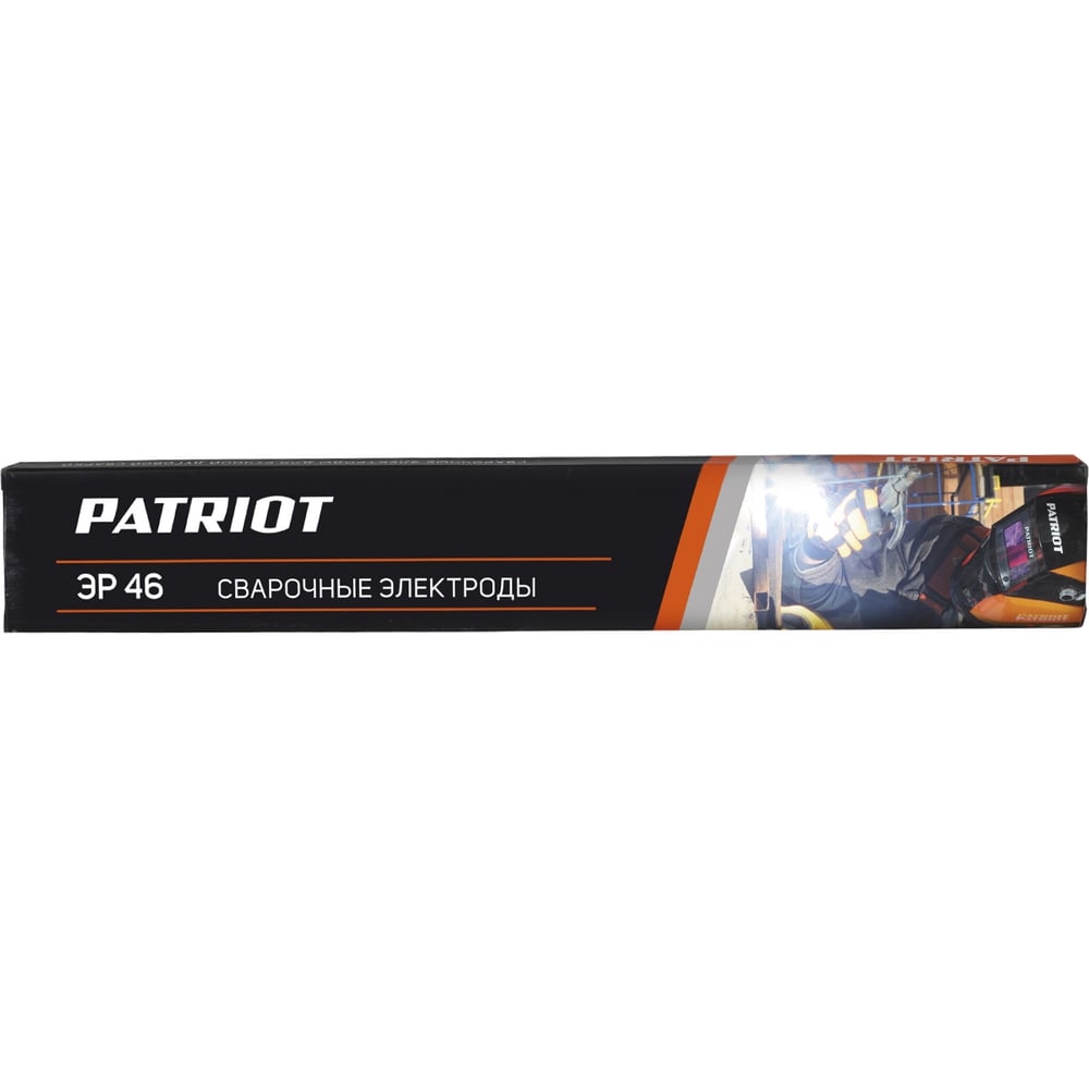 Электроды сварочные эр 46 (2.5х350 мм; 1 кг) patriot 605012016 - фото 1