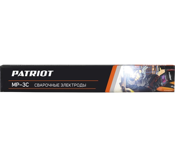 Изображение товара Электроды сварочные МР-3С (4х450 мм; 1 кг) PATRIOT 605012010