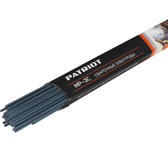 Изображение товара Электроды сварочные МР-3С (3х350 мм; 1 кг) PATRIOT 605012005