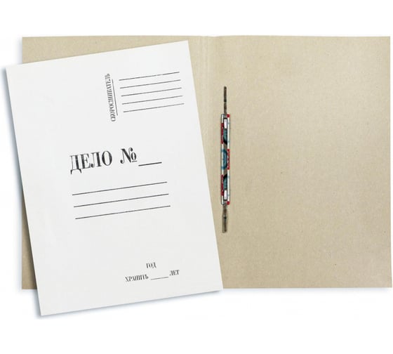 Изображение товара Папка-скоросшиватель Attache ДЕЛО 280 г/м2, меловая, 20шт/уп 131079