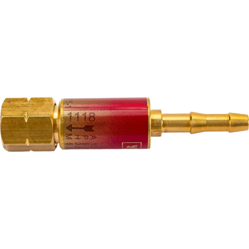 Обратный клапан на резак/горелку YILDIZ огнепреградительный клапан кислородный на резак или горелку arma