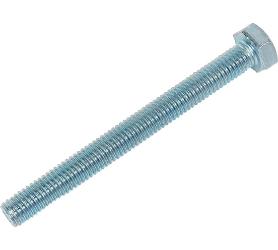 Изображение товара Болт ЖЕСТЬ DIN 933, цинк, М8x80 мм, 2 шт., европодвес УТ-00001879