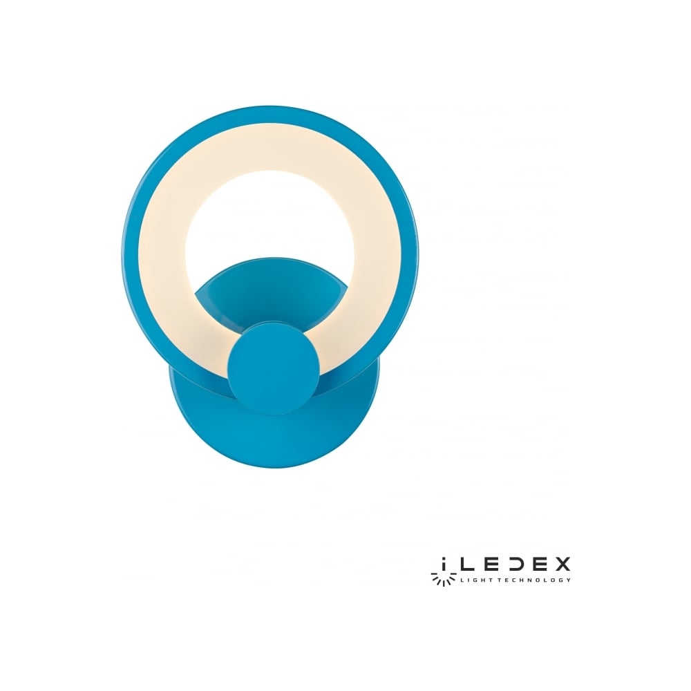 Изображение товара Настенный светодиодный светильник Ring A001/1 Blue 19 см для современного интерьера