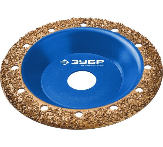 Изображение товара Наклонная обдирочно-шлифовальная чашка №2 ЗУБР 125 мм, среднее зерно ВК8 33435-2