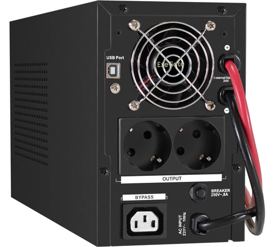 Изображение товара Комплект ИБП ExeGate EX295988RUS + батарея 75Aч EX285653RUS 2шт инвертор, синус, для котла SineTower SZ-1500.LCD.AVR.2SH.1C13.USB 1500VA/1200W, чистый синусо 296824