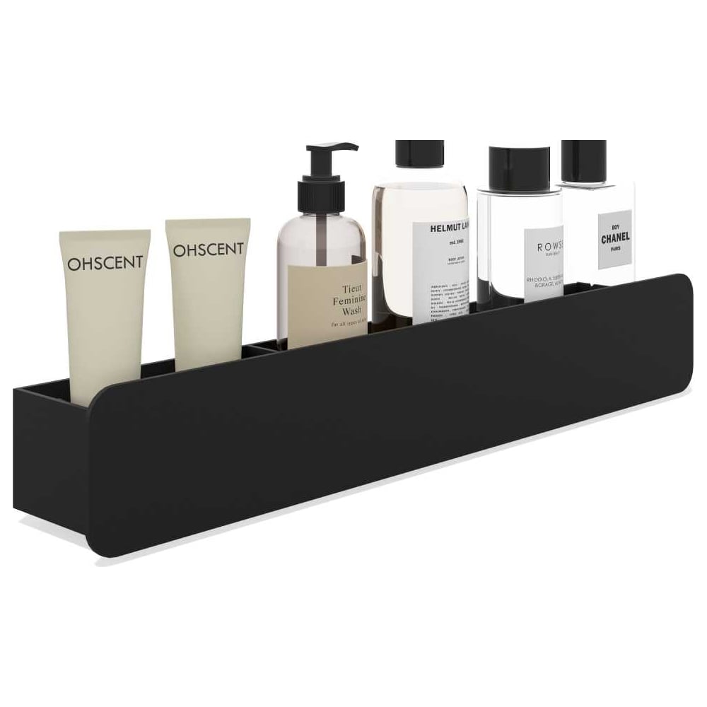 Изображение товара Горизонтальная полка ЛЕБЕР Валенсия 500мм (черный муар) 25.50.005B