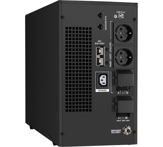 Изображение товара Комплект ИБП ExeGate EX295991RUS + батарея 33Aч EX282974RUS 4шт инвертор, синус, для котла SineTower SZ-5000.LCD.AVR.2SH.1C13.T.RJ.USB 5000VA/4000W, чистый с 296883