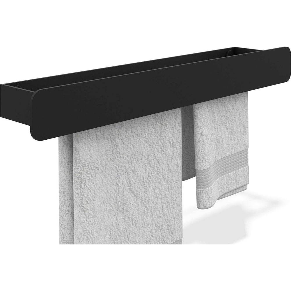 Изображение товара Горизонтальная вешалка ЛЕБЕР Валенсия черный муар 25.50.025B