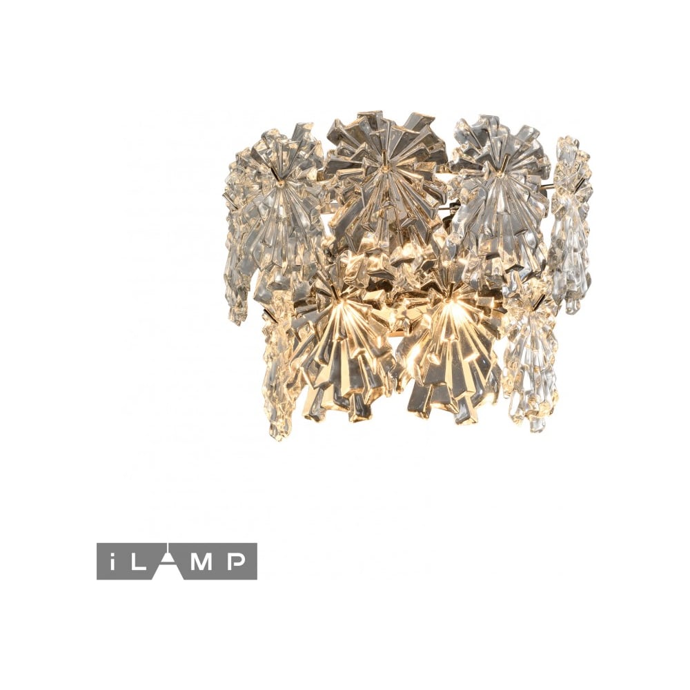 Изображение товара Настенный светильник iLAMP HOMY W2545-2 NIC - стильный светильник для дома