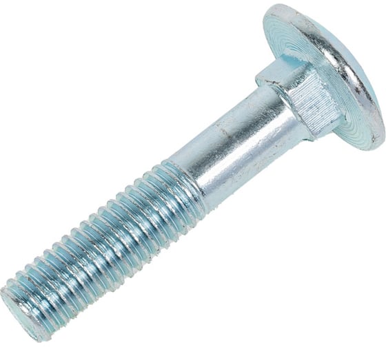 Изображение товара Болт мебельный ЖЕСТЬ DIN 603, цинк, М10x60 мм, с гайкой, 2 шт., европодвес УТ-00010283