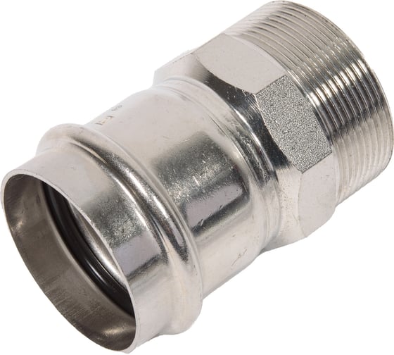 Изображение товара Соединитель из нержавеющей стали VALTEC с наружной резьбой, 54х2 VTi.901.I.005409