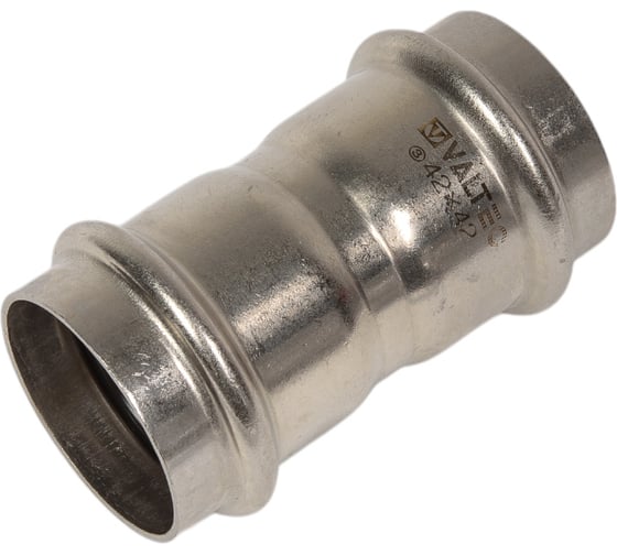 Изображение товара Муфта из нержавеющей стали VALTEC 42х42 VTi.903.I.004242