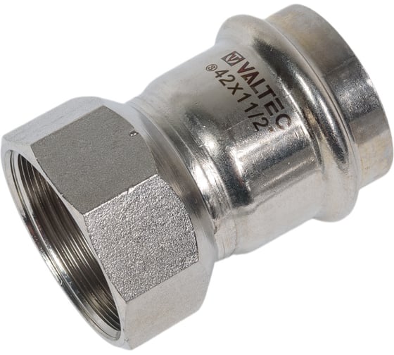 Изображение товара Соединитель из нержавеющей стали VALTEC с внутренней резьбой, 42х1 1/2 VTi.902.I.004208