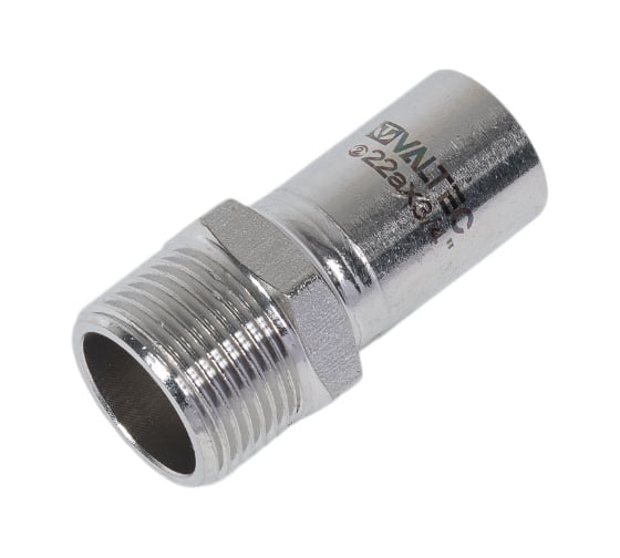 Изображение товара Резьбовая вставка из нержавеющей стали VALTEC с наружной резьбой, 22х3/4 VTi.906.I.002205