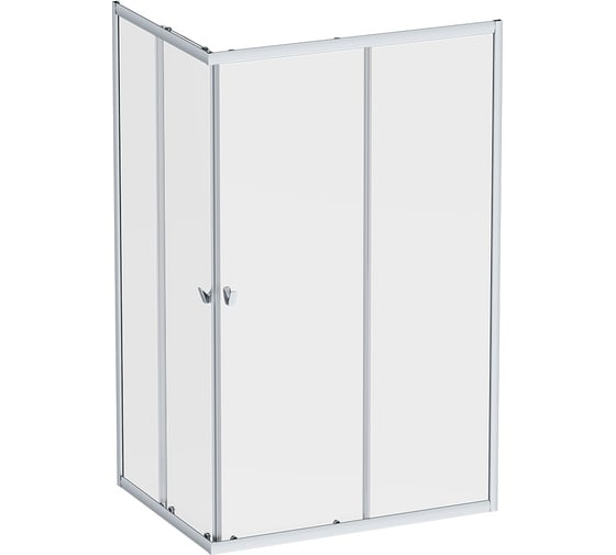 Изображение товара Душевое ограждение AM.PM Sunny прямоугольное, раздвижн двери 120x90 серебро,стекло прозрачн W87G-403-12090-MT