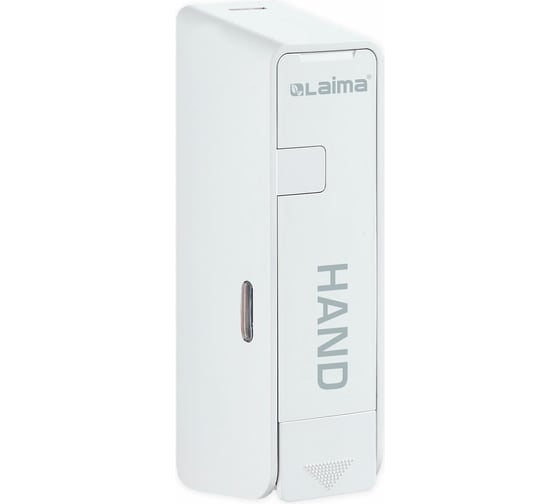 Изображение товара Дозатор для жидкого мыла LAIMA ULTRA наливной, 0,38 л, белый, ABS пластик, 609106