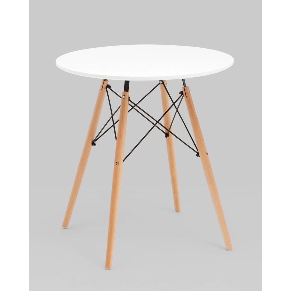 Изображение товара Стол для кухни обеденный Стул Груп круглый EAMES DSW NEW D 70, белый T001-70