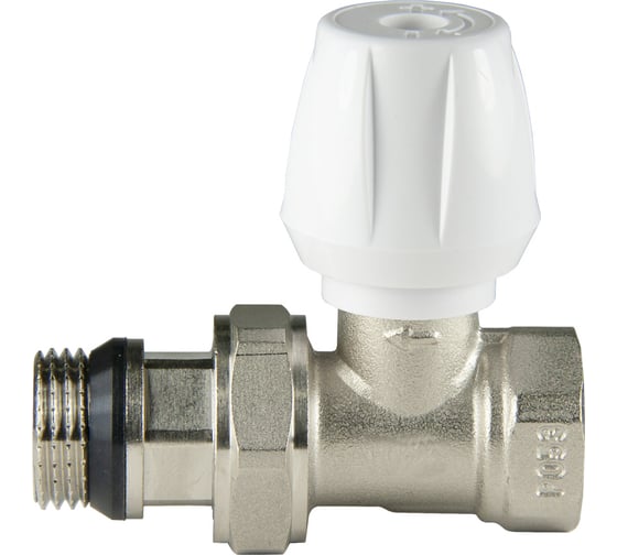 Изображение товара Регулирующий клапан для радиатора СТМ ручной прямой  (с уплотнительным кольцом) 3/4" ТЕРМО CARSVHS34