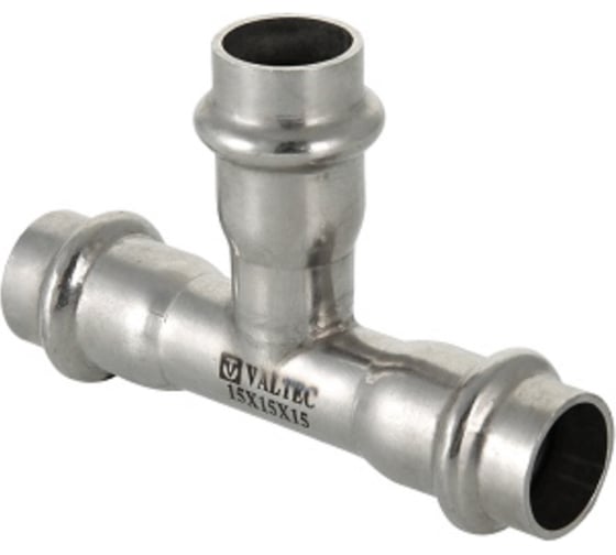 Изображение товара Тройник из нержавеющей стали VALTEC 42х35х42 VTi.931.I.423542