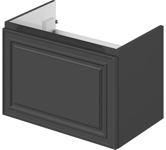 Изображение товара Подвесная тумба под раковину ИТАНА Verona 60 597x376x400 Графит 4657821040249