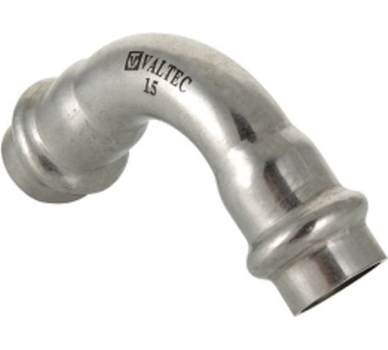 Изображение товара Угольник из нержавеющей стали VALTEC 90 градусов, внутренняя/внутренняя, 54 VTi.951.I.005454