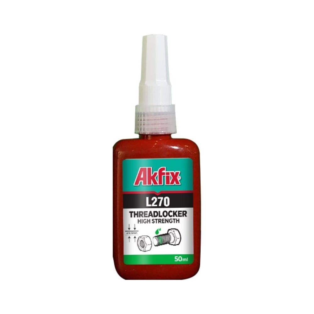 Изображение товара Анаэробный фиксатор резьбы высокой прочности Akfix L270 50 мл