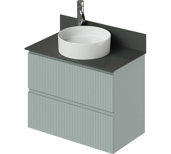 Изображение товара Тумба со столешницей подвесная ИТАНА Kate 80 805x454x610 Токио 4657810336544