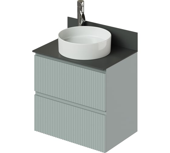 Изображение товара Тумба со столешницей подвесная ИТАНА Kate 65 650x451x610 Токио 4657810336506