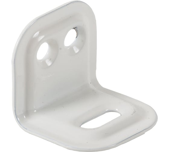 Изображение товара Регулируемый уголок VORMANN 25х25х30х1 мм, оцинкованный, цвет: белый 00165 025 W