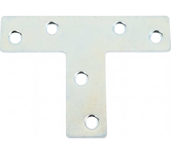 Изображение товара Плоский Т-образный уголок VORMANN 70х36х16х1,5 мм, оцинкованный 00189 075 Z